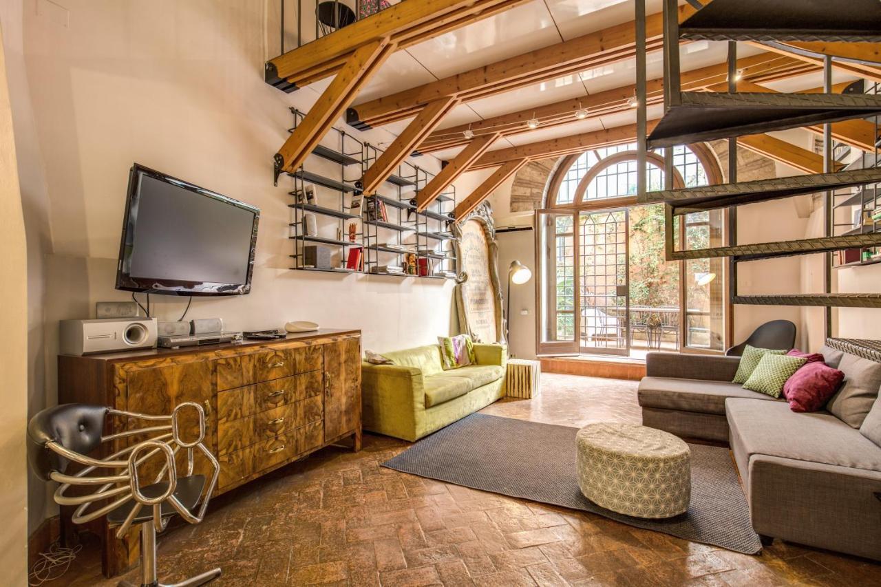 Trastevere Hyperloft & Garden Lejlighed Rom Eksteriør billede